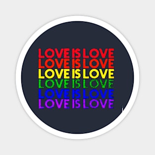 Love is Love Rainbow Magnet